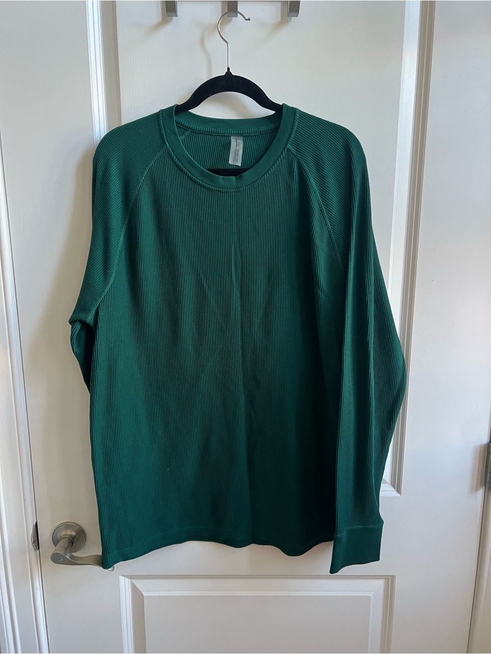 Outdoor Voices Men's Crewneck Sweater in Forest Green